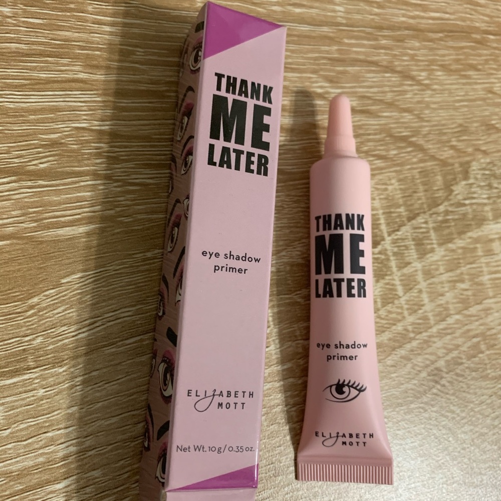 Thank Me Later Eyeshadow Primer Elizabeth Mott